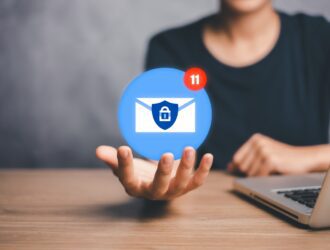 Secure email lock