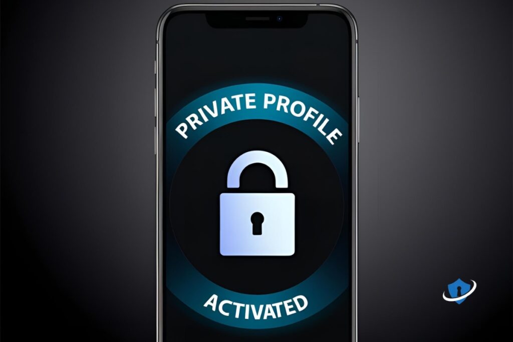 Private profile activated