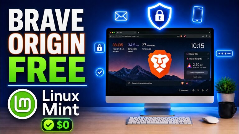 How to Install Brave Origin Free on Linux and Improve Privacy Brave origin linux featured image